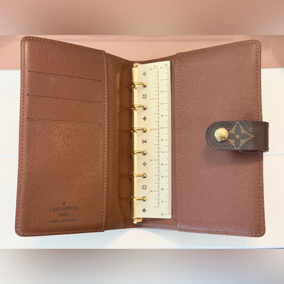 Louis Vuitton Monogram PM Agenda Notebook w Ruler - Picture 5 of 10